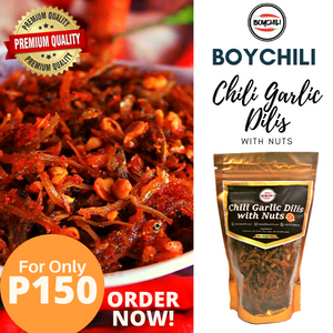 Chili Garlic Dilis with Nuts 120g